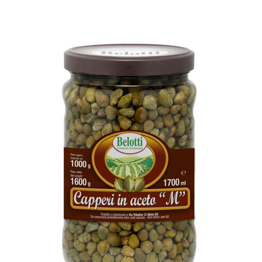 MEDIUM CAPERS IN VINEGAR - 1700ml