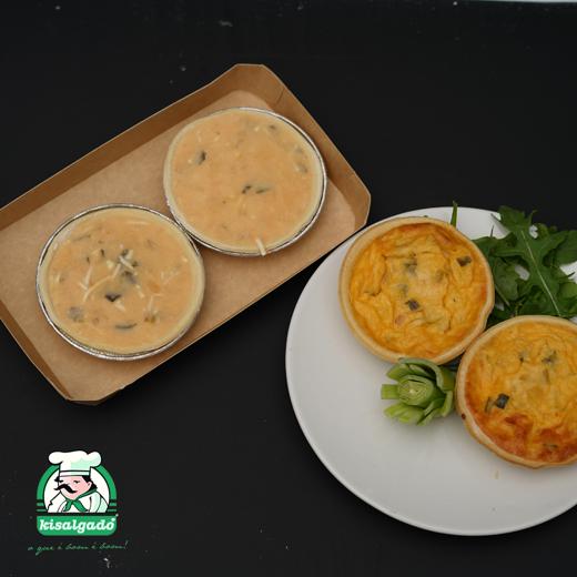 Quiche de Alho Francês (Leek Quiche)