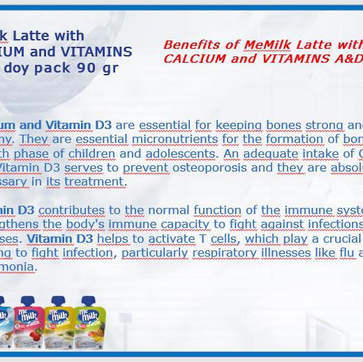 Memilk latte natural azucarado con calcio y vitaminas A&D3 img1