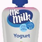Memilk con yogurt, fresas y  con calcio y vitaminas A&D3
