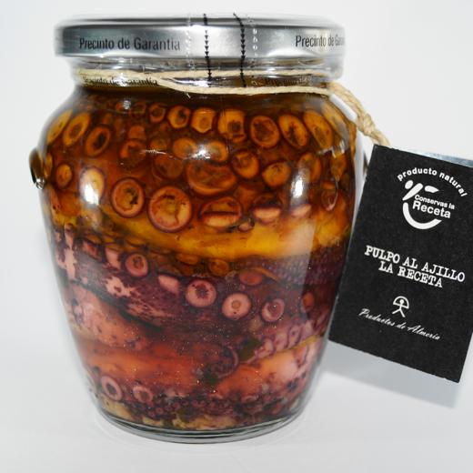 Pulpo La Receta Al Ajillo 550 Gr