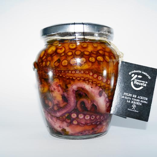 Pulpo La Receta En Aove 550 Gr