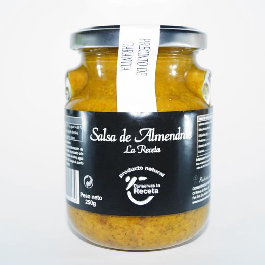 Salsa De Almendras La Receta 250 Gr