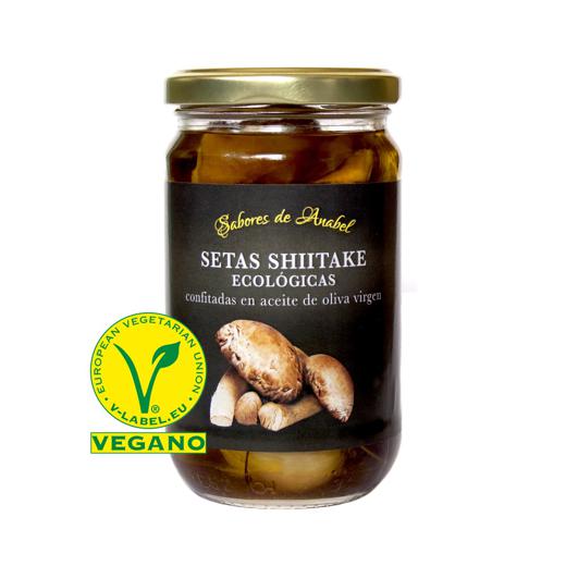 SETAS SHIITAKE  CONFITADAS EN ACEITE DE OLIVA