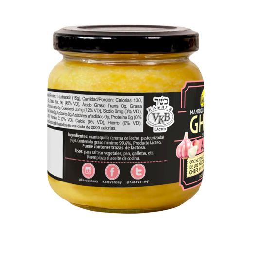 Mantequila clarificada GHEE SABOR A AJO img1
