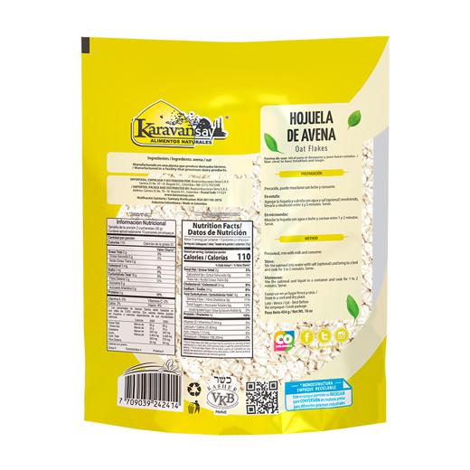 Hojuela de avena libre de gluten img1