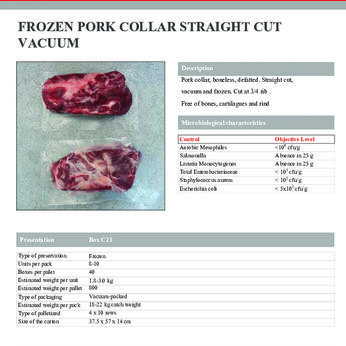 FROZEN PORK COLLAR BONELESS - ASK FOR UPDATE PRICE