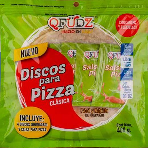 PIZZA DISCS WITH SAUCE