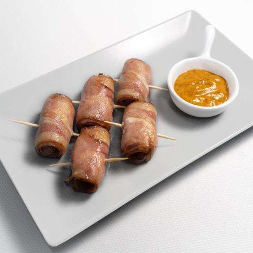 Mini Salchichas con Bacon img0