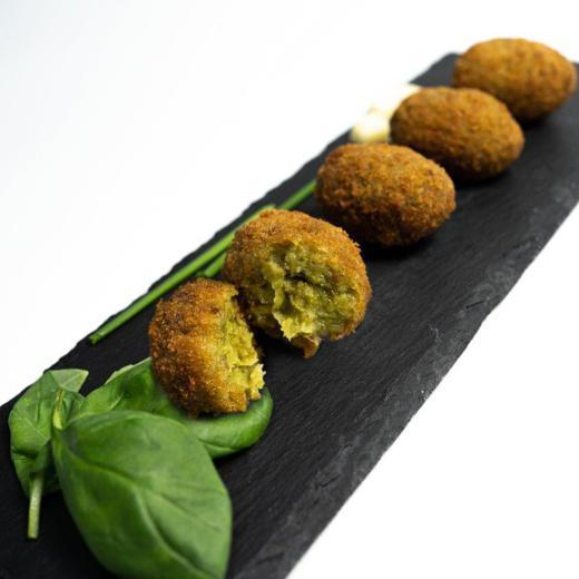 Croquetas de Espinacas con Jamón