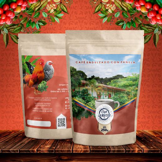 Café Endulzado con Panela