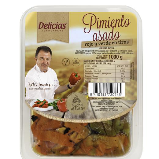 Pimiento Asado Tiras - "Rojo - Verde"