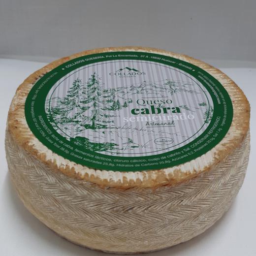 QUESO SEMICURADO ARTESANAL COLLADOS QUESERIA 2KG APROX