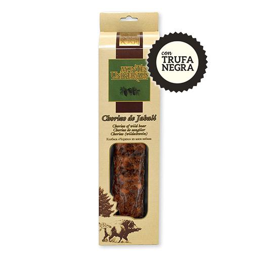 Chorizo cular de jabalí con trufa negra estuchado Montes Universales (300g) img1