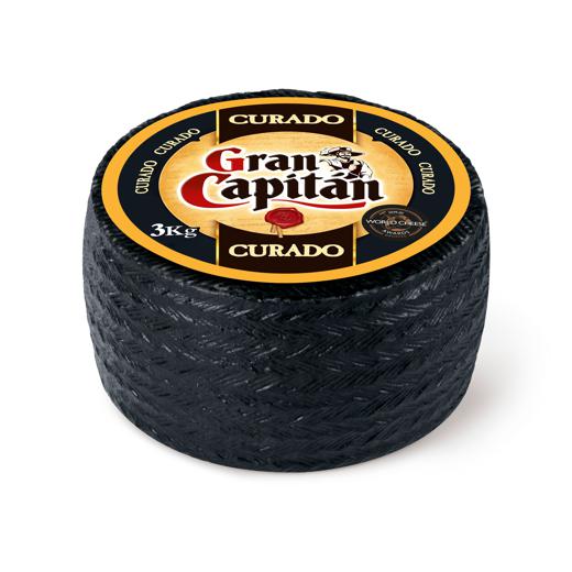 Queso de mezcla curado Gran Capitán rueda 3 kg