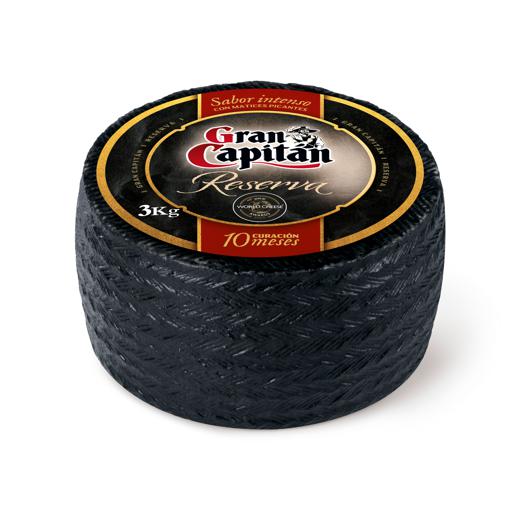 Queso de mezcla añejo Gran Capitán Reserva rueda 3 kg