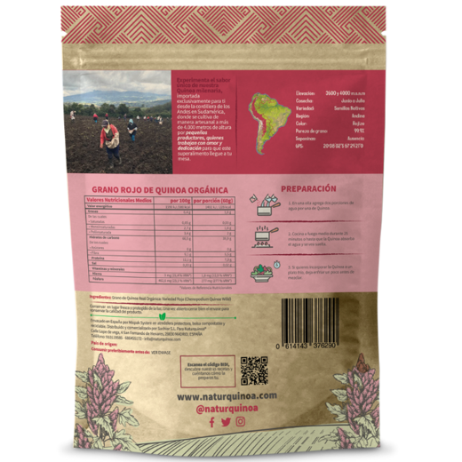 Quinoa real roja organica premium img2