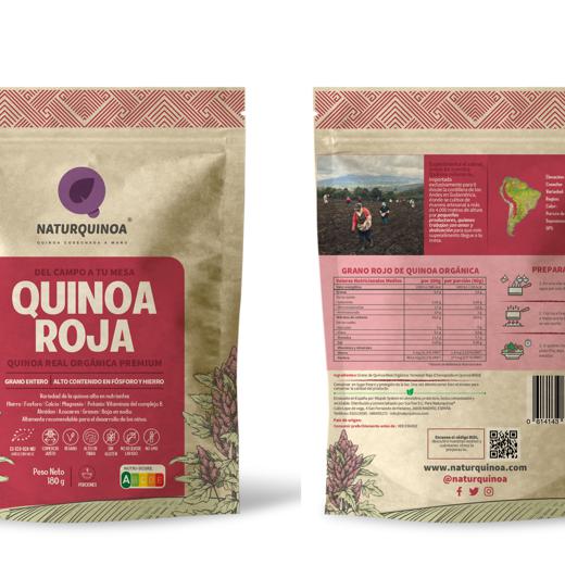 Quinoa real roja organica premium