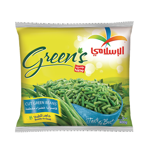 CUT GREEN BEANS FROZEN 400g