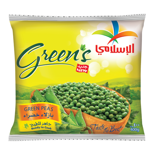 GREEN PEAS FROZEN 400g