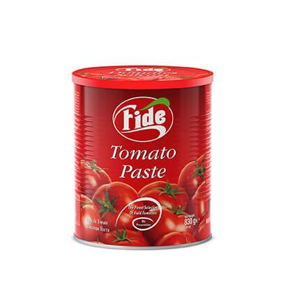 FIDE TOMATO PASTE 830 GR 28/30 BRIX