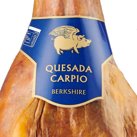Jamón raza Berkshire deshuesado corte en V