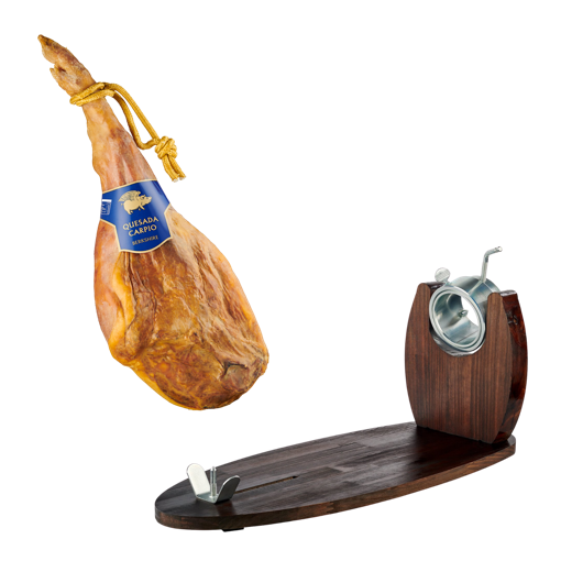 Nuevo Pack Jamón + Jamonero giratorio