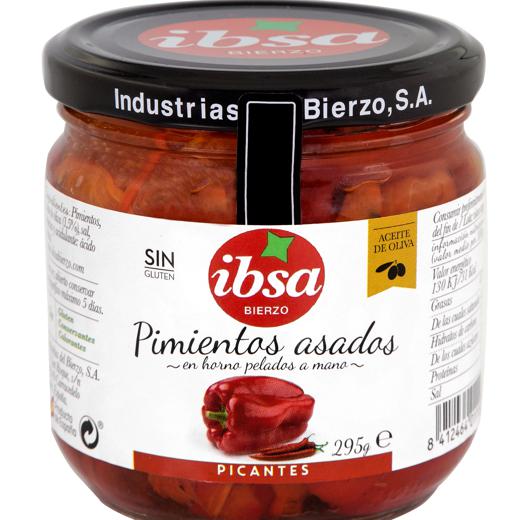 Red Spicy Oven Roasted Peppers 295g
