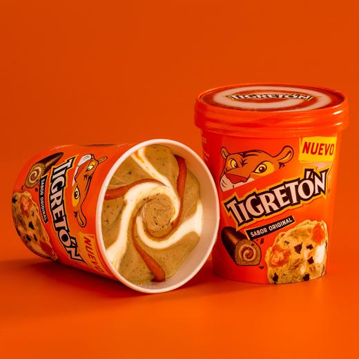 HELADO DE TIGRETÓN 500 ML 6 UN