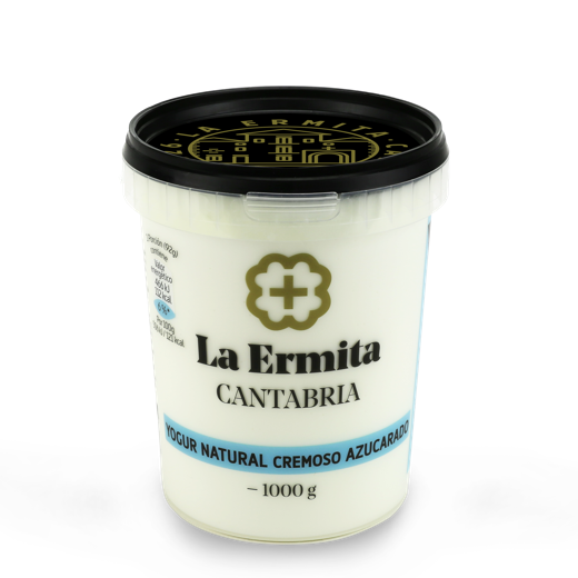 CREMA DE YOGUR NATURAL AZUCARADO 1 kg