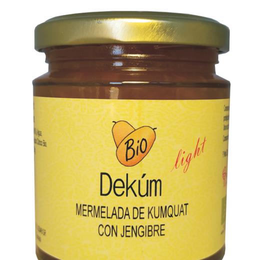 Mermelada extra Bio light de Kumquat con Jengibre