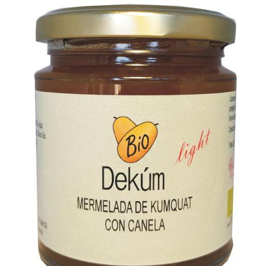 Mermelada extra Bio light de Kumquat con Canela.