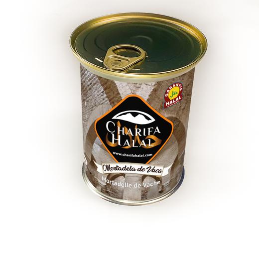 Mortadela de Vaca Halal Lata 400g