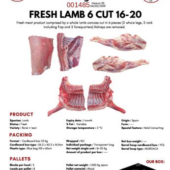 MUTTON 6 WAY CUT 16 - 20KG img0