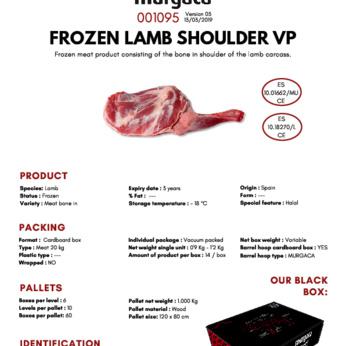 FROZEN LAMB SHOULDER