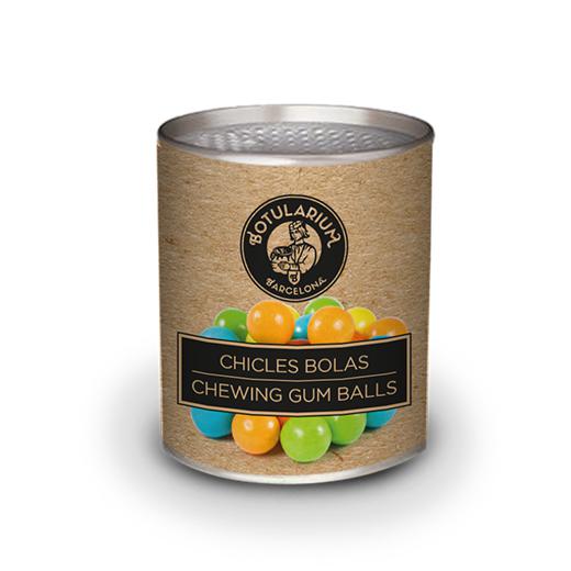 Chicles bolas y Gominolas Botularium (Pack con 5 latitas minibar de cada) img2
