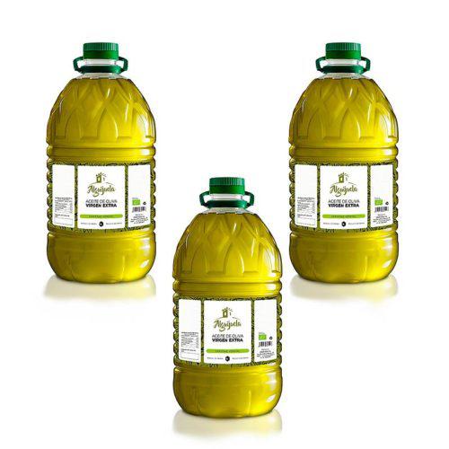 Aceite de Oliva Virgen Extra de Alguijuela. Garrafa PET 5 l.