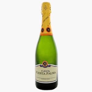 Cava Brut Puerta Palma (caja de 6 uds) + Jamón de paletilla Ibérica