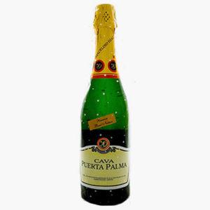 Cava Puerta Palma Brut Nature (caja de 6 uds) + Jamón de paletilla Ibérica