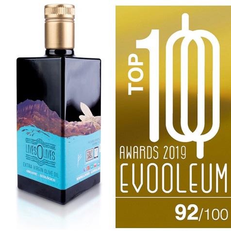 Aceite de Oliva Virgen Extra Ecológico, LivesOlives Premium – 500ML
