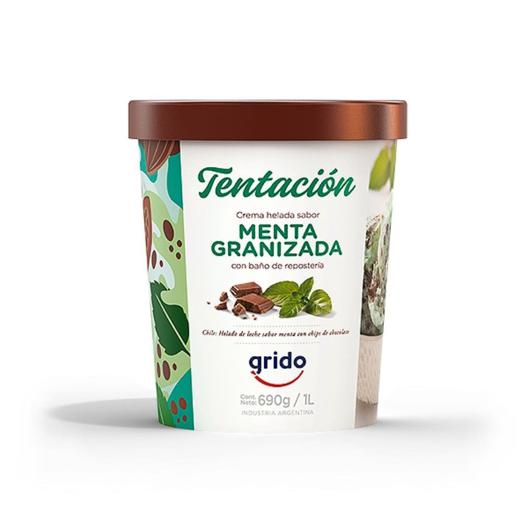 Pote de Helado 1 Litro sabor Menta Granizada