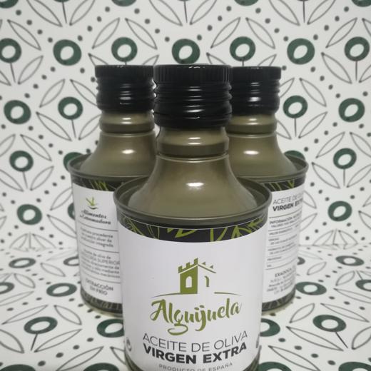 Aceite de Oliva Virgen Extra Alguijuela. Lata 250 ml. Caja de 16 ud.