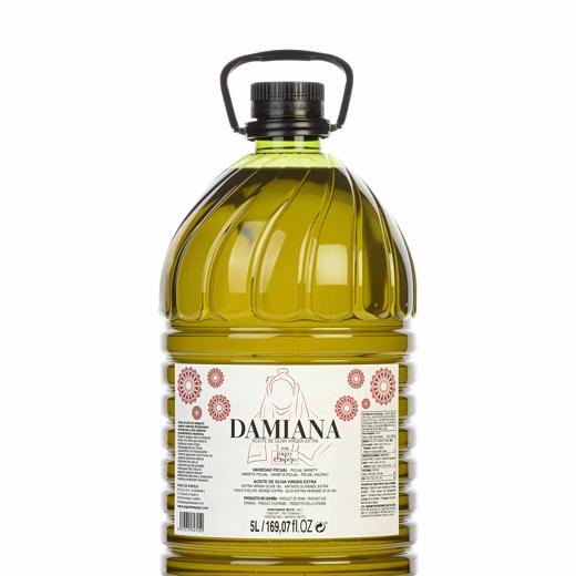 Damiana Aceite de Oliva Virgen Extra Picual. Garrafa 5 litros. img1