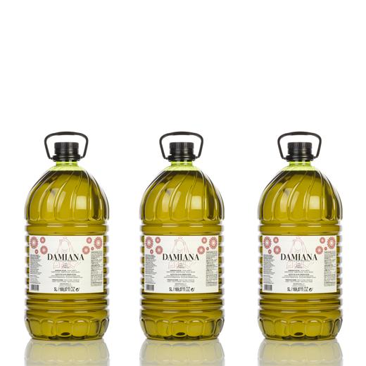 Damiana Aceite de Oliva Virgen Extra Picual. Garrafa 5 litros.