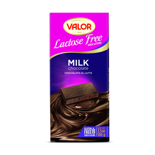 MILK CHOCOLATE LACTOSE FREE 100G