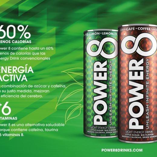 Power 8 Light Energy Drink img1