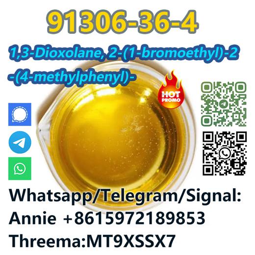 Chemical Raw Material 2-(1-bromoethyl)-2-(p-tolyl)-1,3-dioxolane CAS 91306-36-4 img1