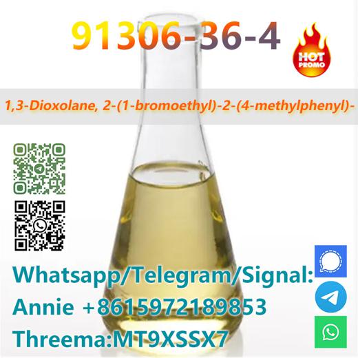 Chemical Raw Material 2-(1-bromoethyl)-2-(p-tolyl)-1,3-dioxolane CAS 91306-36-4 img0