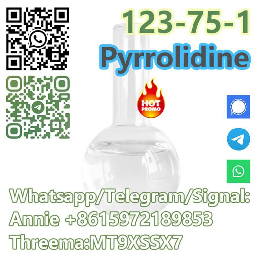 Hot sale CAS 123-75-1 good quality Pyrrolidine factory supply with low price and fast shipping img0